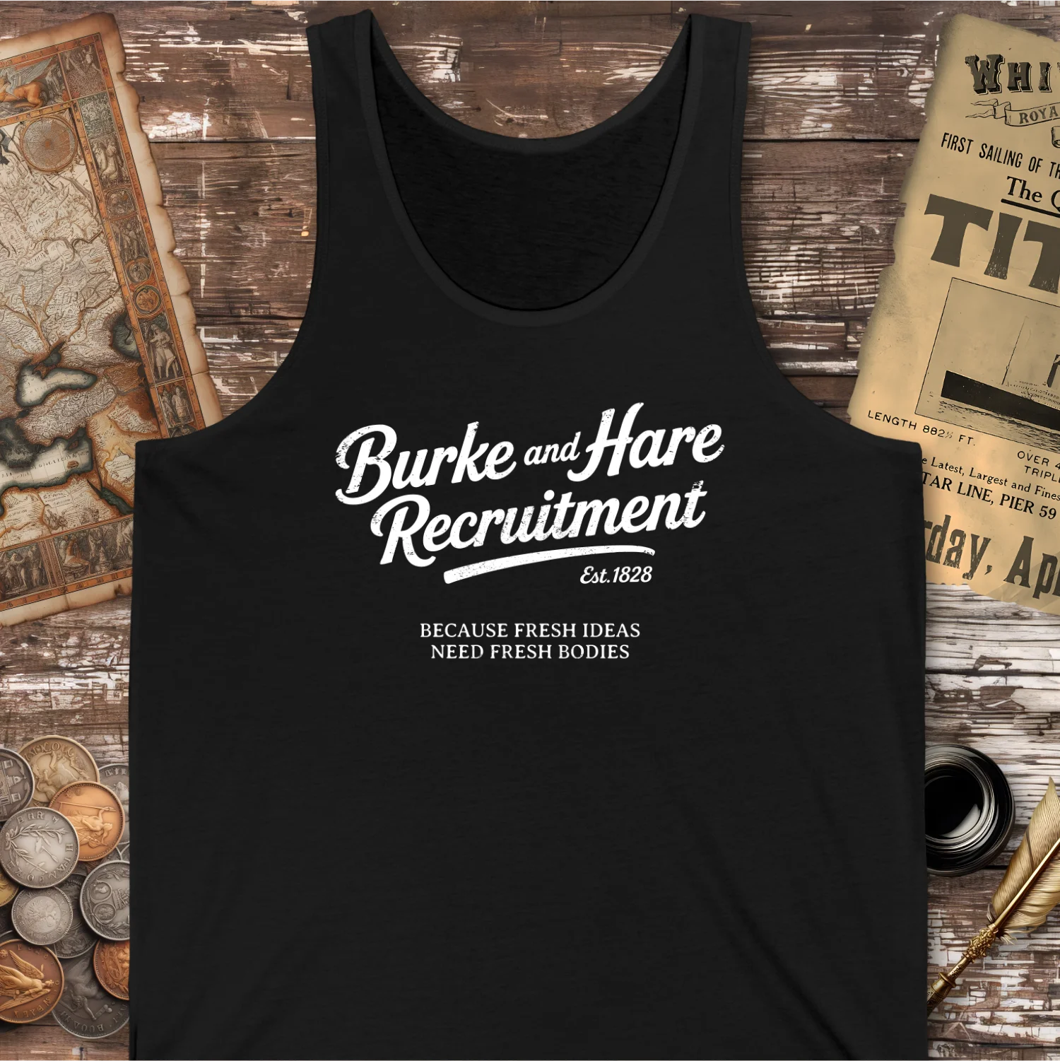 Burke and Hare Recruitment Tank Top