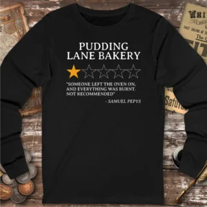 Pudding Lane Bakery Review Long Sleeve T-shirt