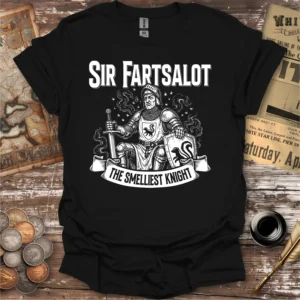 Sir Fartsalot Smelliest Knight T-shirt