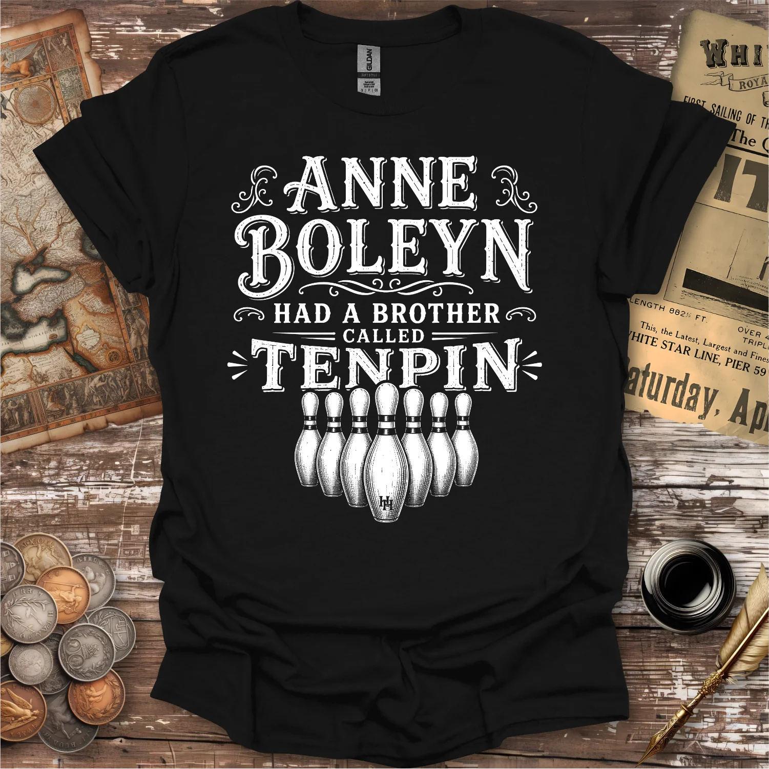 Tenpin Boleyn T-shirt