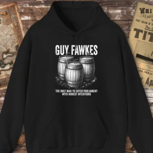 Guy Fawkes Honest Intentions Hoodie