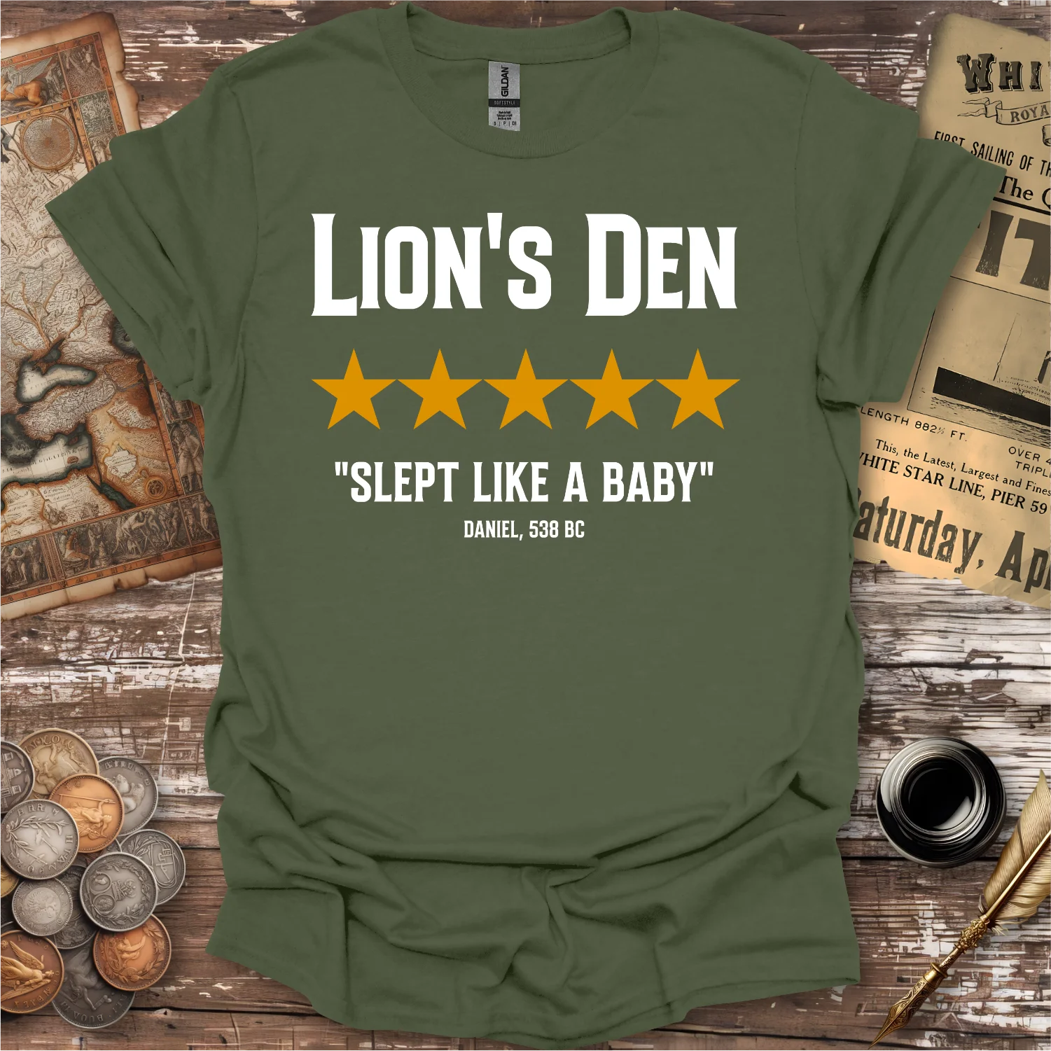 Lion's Den Review By Daniel T-shirt