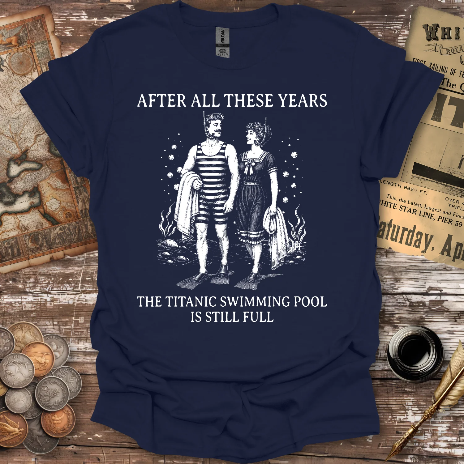 The Titanic Swimming Pool T-shirt
