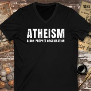 Atheism Non-prophet Organisation V-neck T-shirt