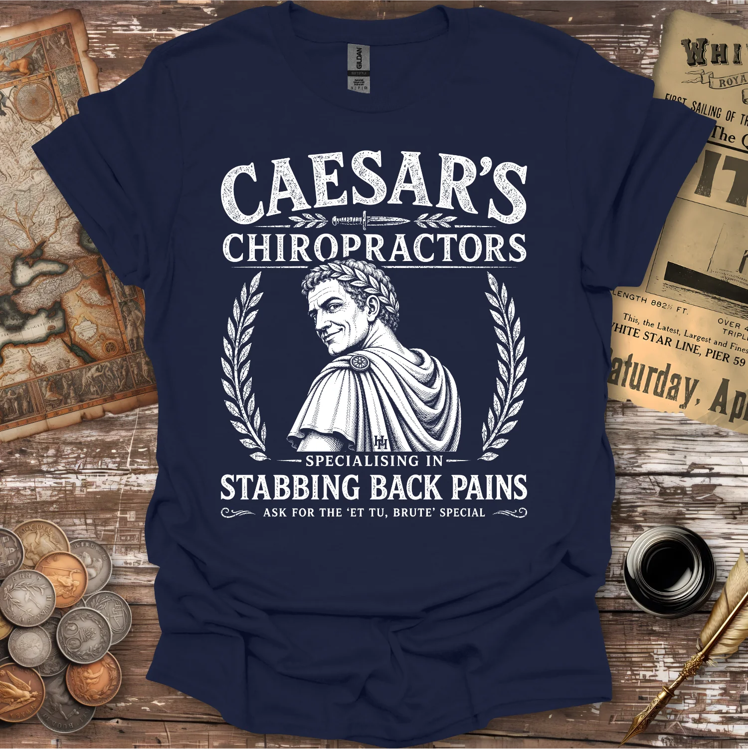 Caesar's Chiropractors T-shirt