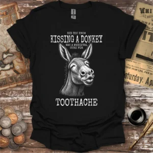 Kissing A Donkey T-shirt