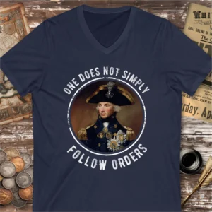 One Does Not Simply Follow Orders Nelson V-neck T-shirt