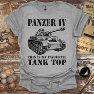 Panzer IV Favourite Tank Top T-shirt