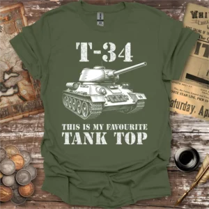 T-34 Favourite Tank Top T-shirt