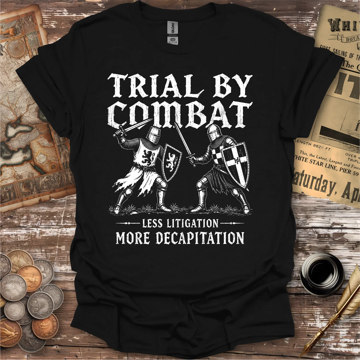 Trial By Combat T-shirt
