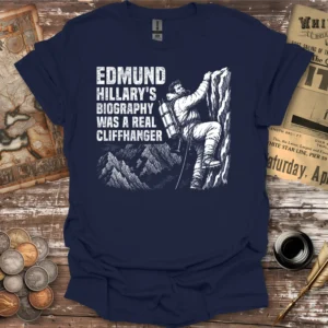 Edmund Hillary Cliffhanger T-shirt