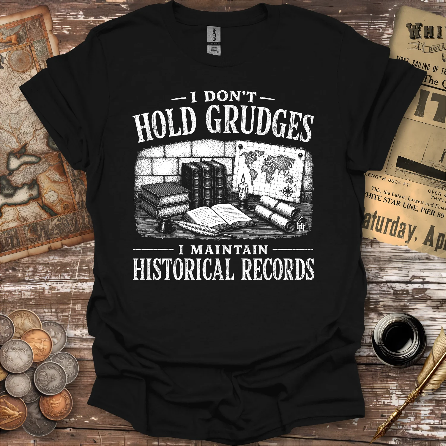 I Don't Hold Grudges T-shirts