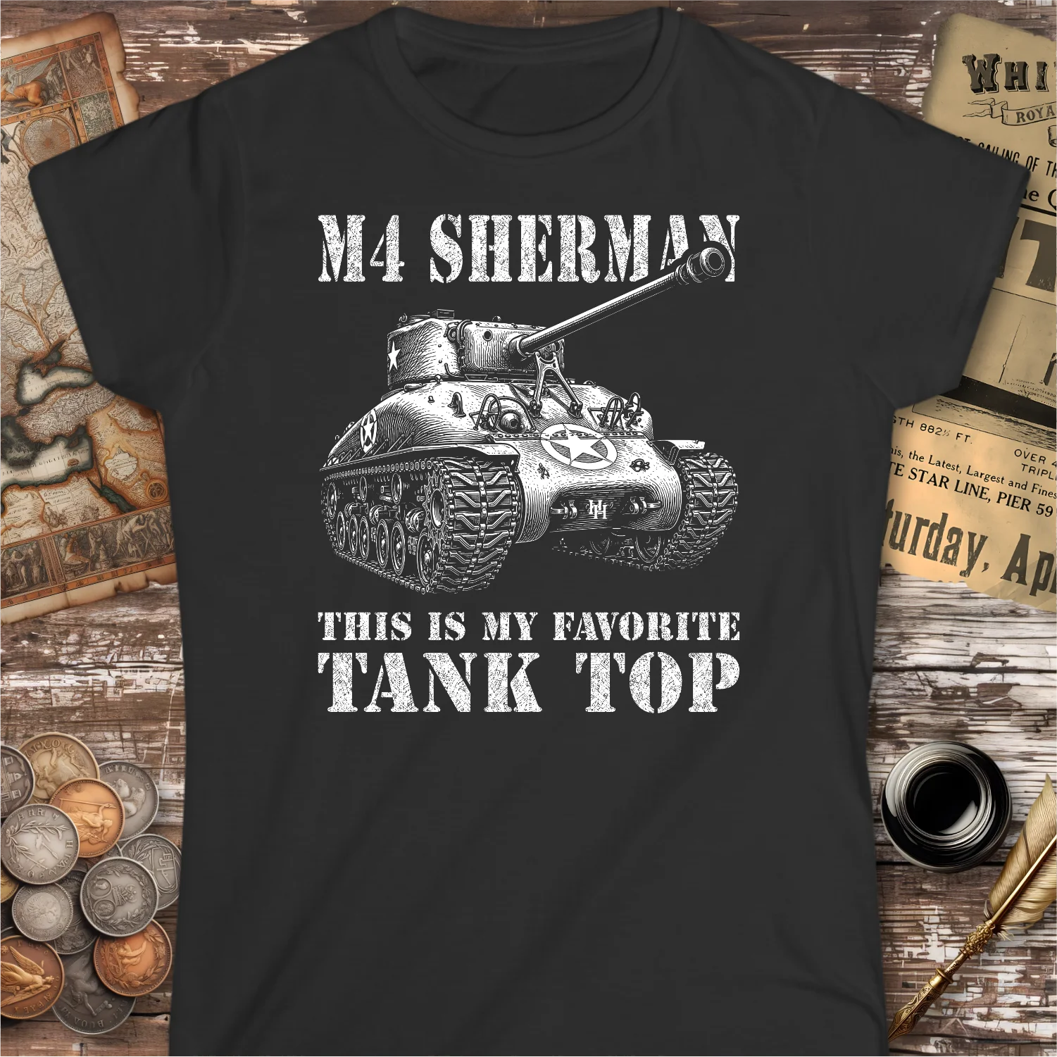 M4 Sherman Favorite Tank Top Womens T-shirt