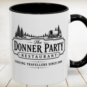 The Donner Party Restaurant Accent Mug