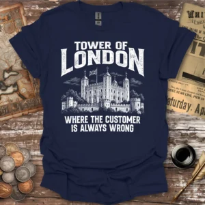 Tower Of London Customer Always Wrong T-shirt